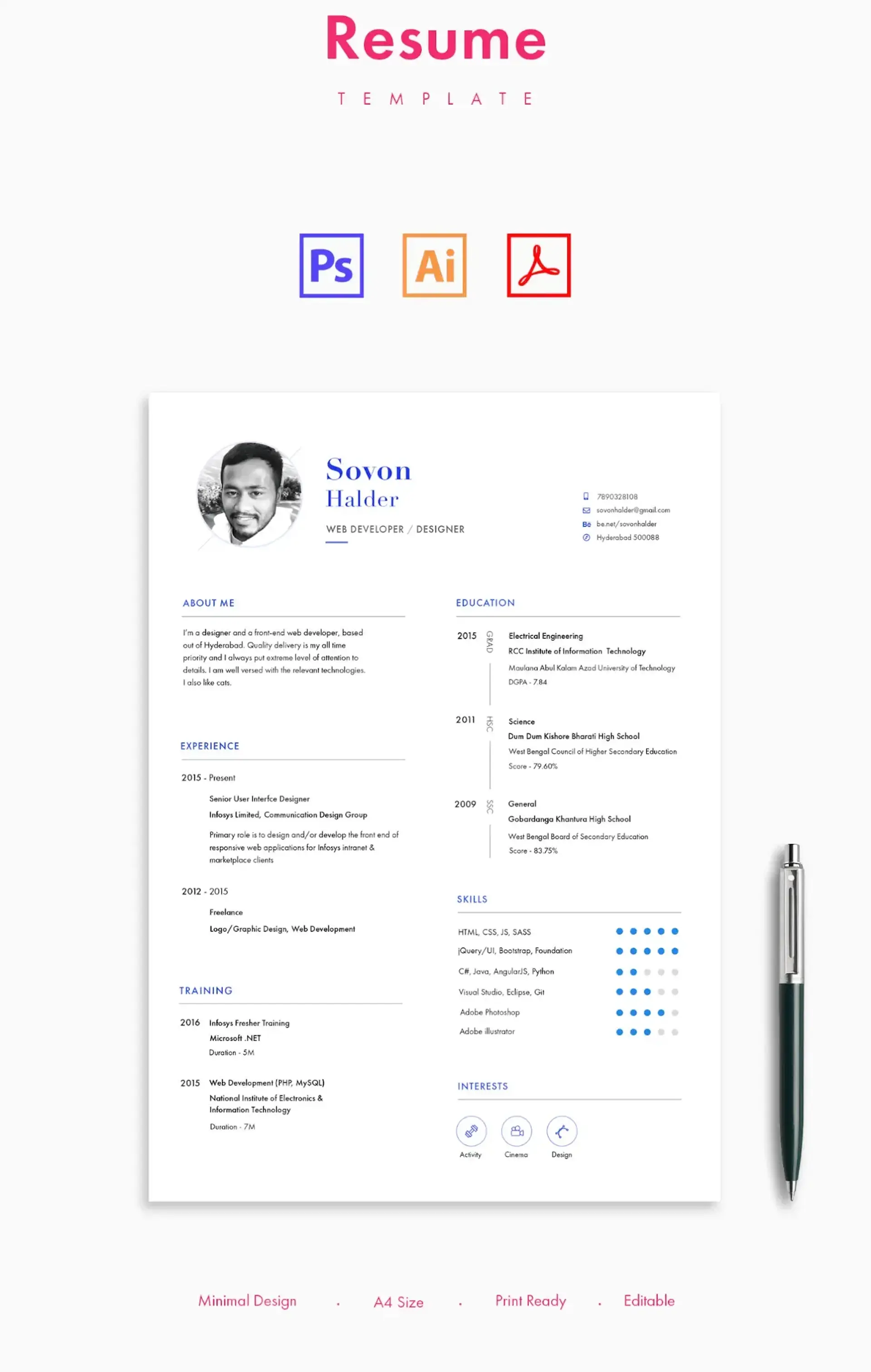 word resume templates drafts minimal word resume
