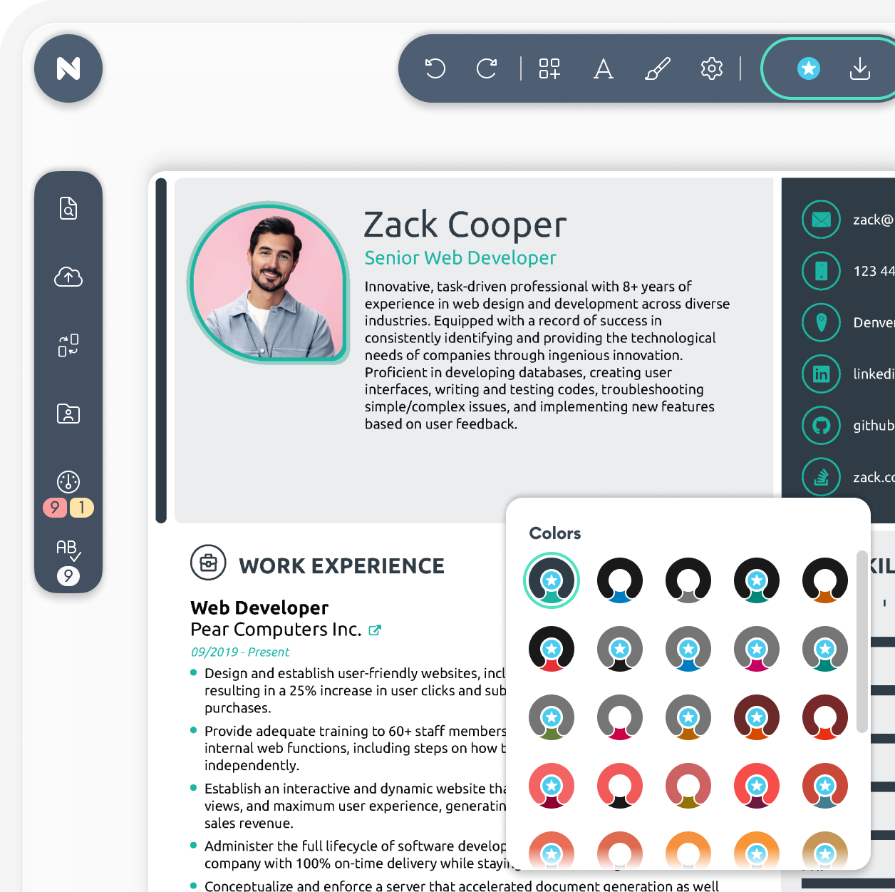 ATS Resume Checker Resume Editor