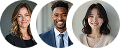 Profile photos of Novorésumé users who rated the builder 4.5/5