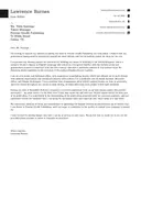 Executive Cover Letter Template