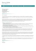 Bridge Cover Letter Template