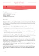 Cover Letter + Resume Traditional Template