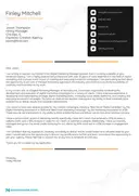 Digital Marketing Cover Letter Template