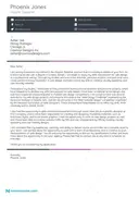 Graphic Designer Cover Letter Template