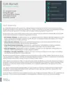 Tech Cover Letter Template