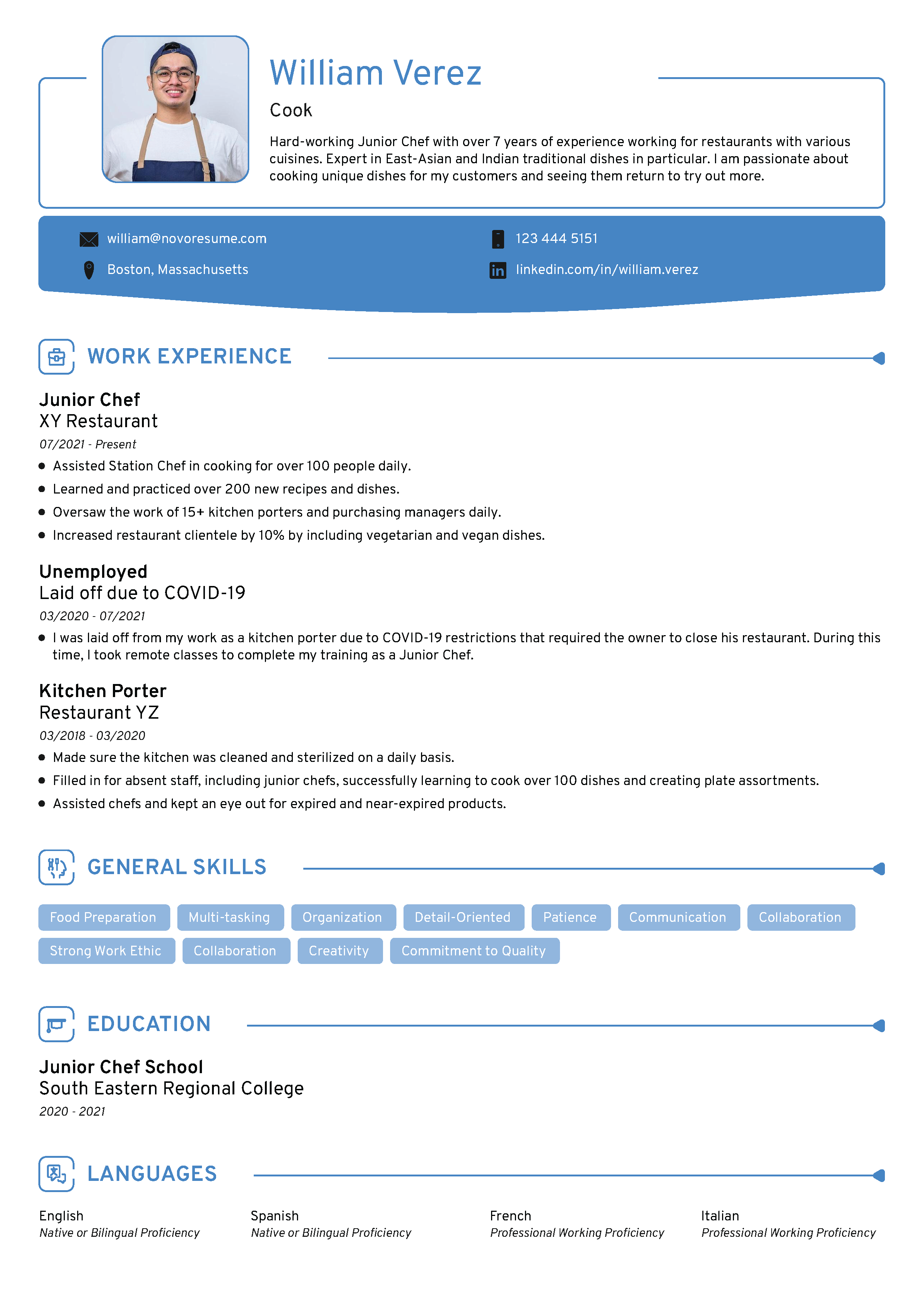Pure CV Template