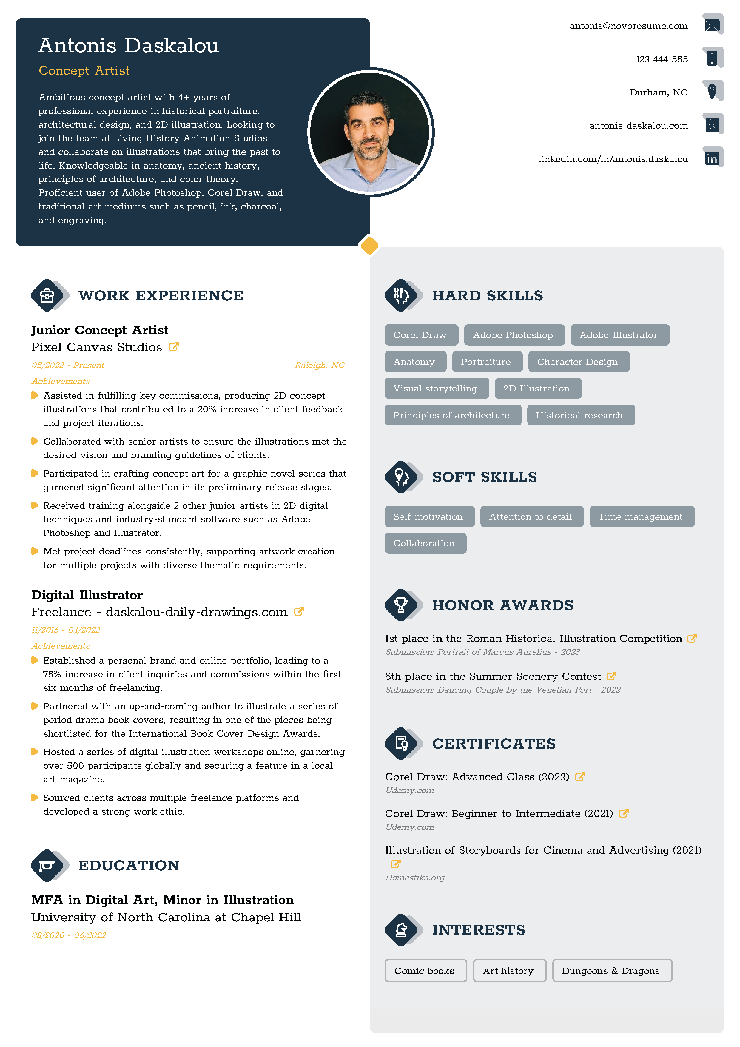 Fusion Resume Template