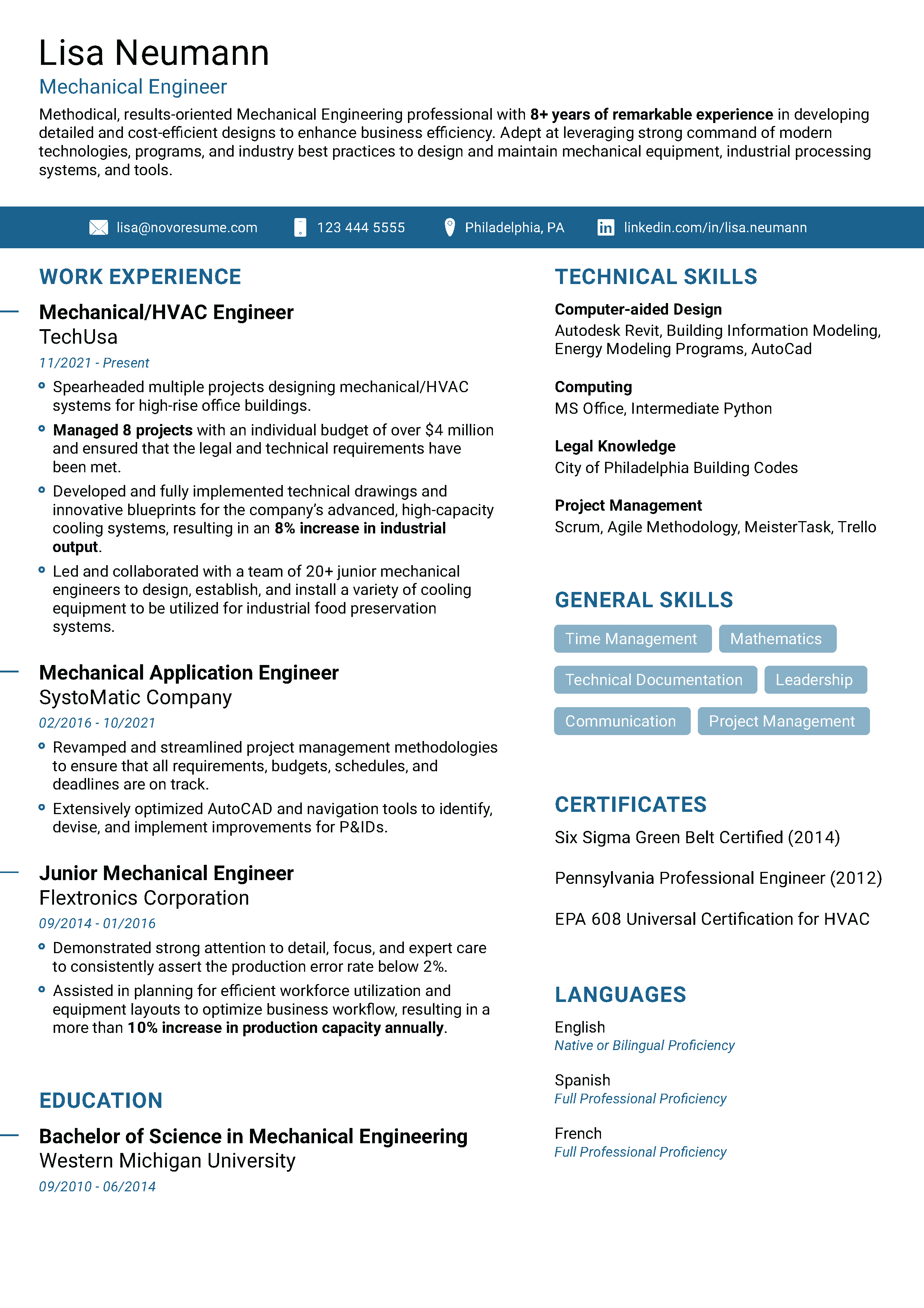 Simple Resume Template