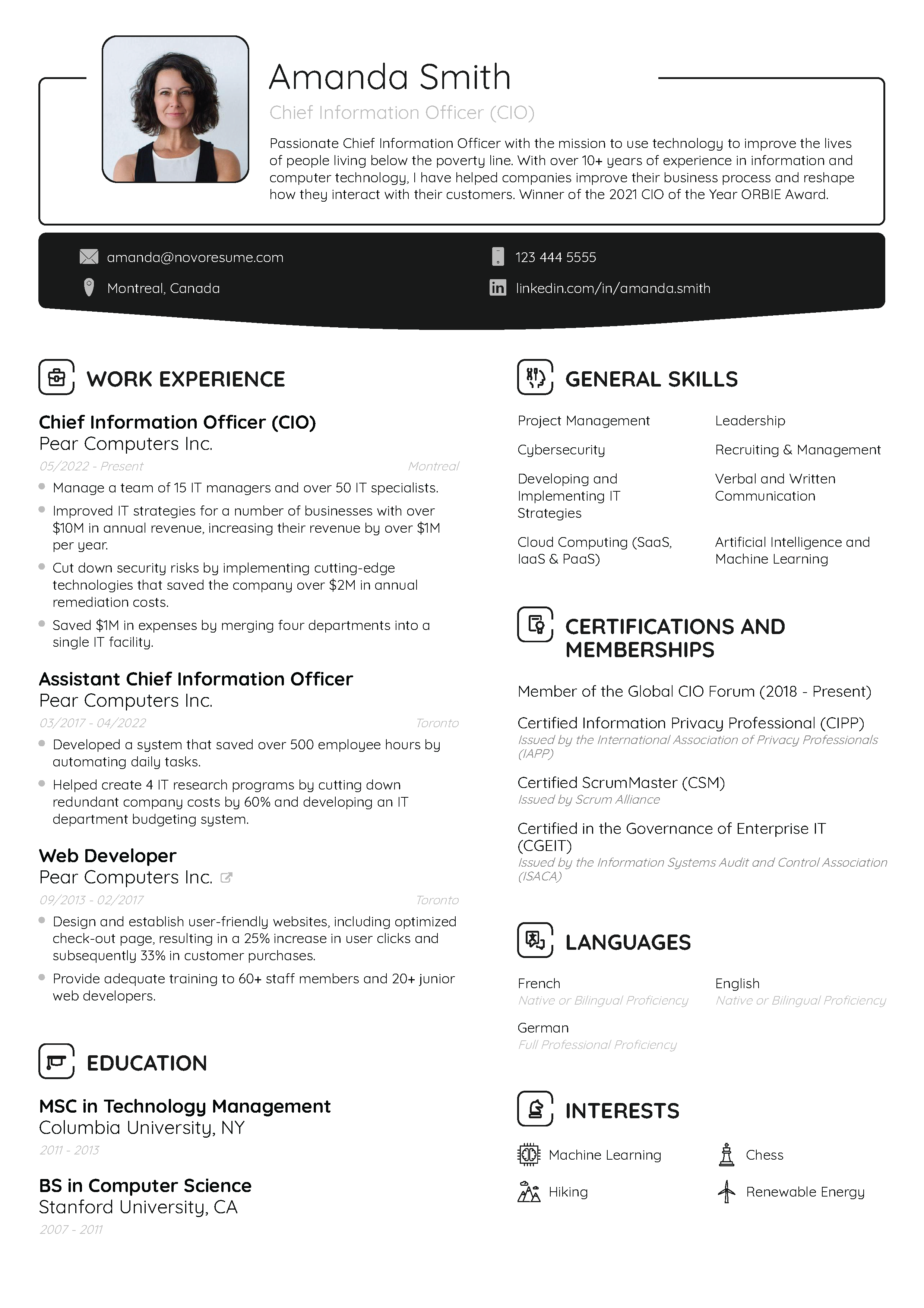 Traditional Template